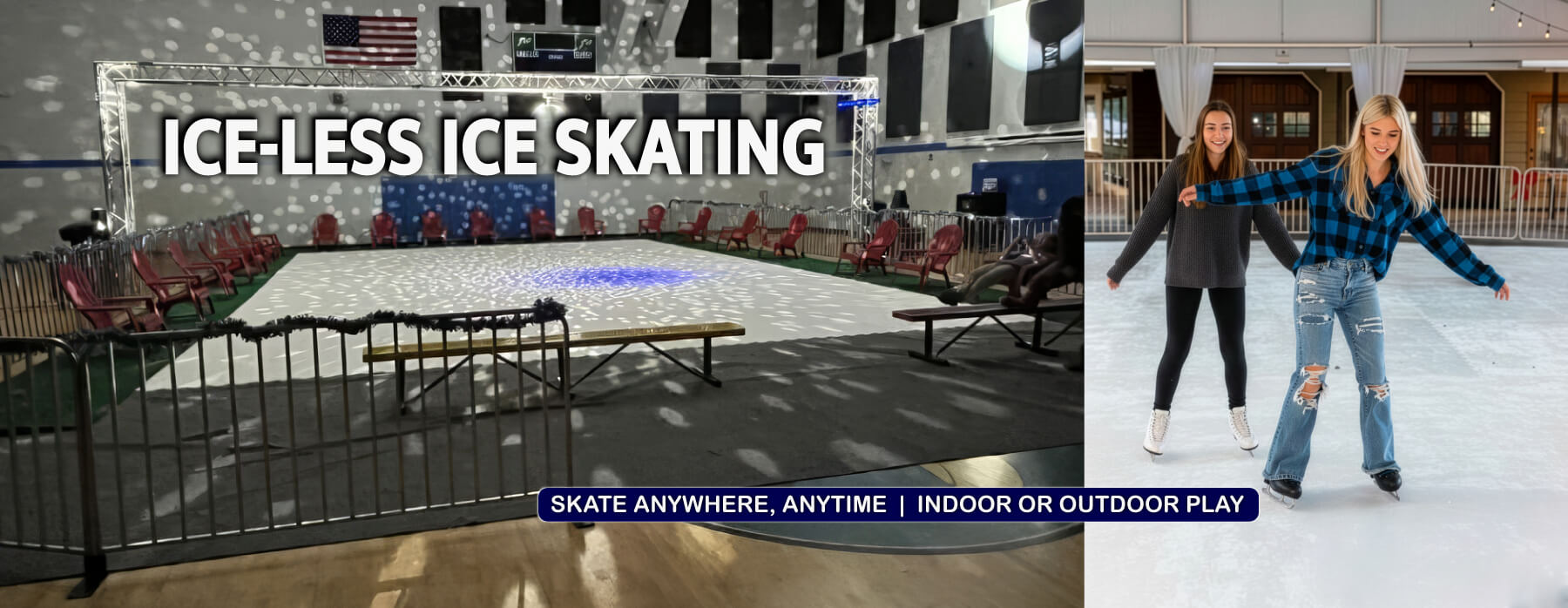 AMJ Spectacular Events ICE-less ICE Skating Rentals