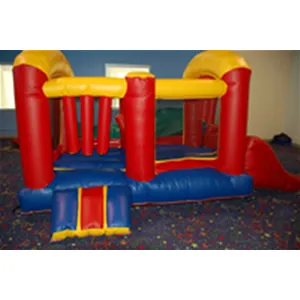 Super Toddler Jr. inflatable obstacle course rental sized for young children from AMJ Spectacular Events in Chicago