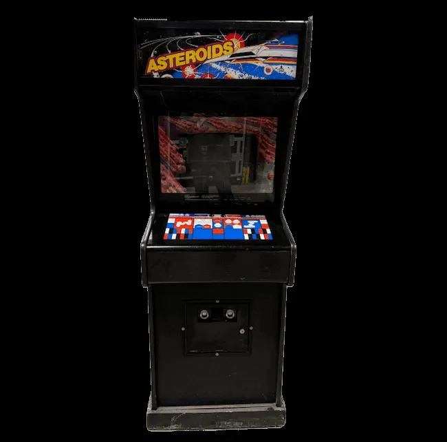 Arcade Asteroids multiple game cabinet rental with classic retro games for Chicago events