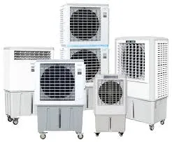 Tent air cooler rental from AMJ Spectacular Events blowing cool air for a Chicago outdoor event