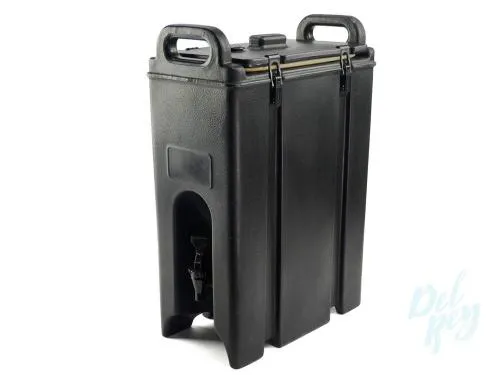 5-gallon insulated Cambro beverage dispenser for keeping drinks hot or cold at Chicago events