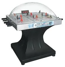 Dome Slap Shot Hockey arcade game rental with overhead dome lighting and electronic scoring in Chicago