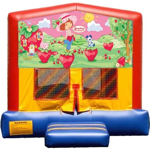 Strawberry Shortcake themed bounce house rental from AMJ Spectacular Events in Chicago