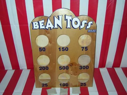 Classic bean bag toss carnival game available to rent in Chicago from AMJ Spectacular Events