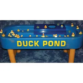 Duck Pond Small carnival water game rental with floating ducks for kids from AMJ Spectacular Events in Chicago