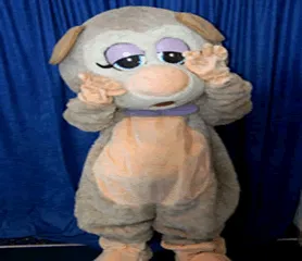 Snoozy character costume rental from AMJ Spectacular Events for Chicago parties and events