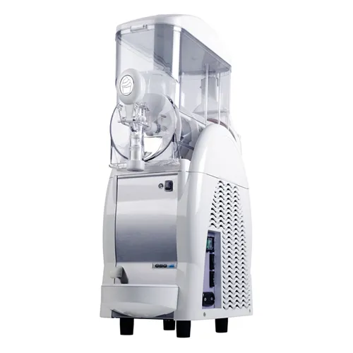 Frostie Machine on a cart serving non-dairy kosher frozen treats for a Chicago event rental